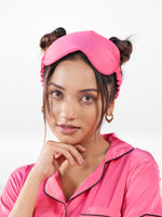 Women’s Satin Eye Mask – Soft Silky Sleep Mask | Comfortable Night & Travel Eye Cover