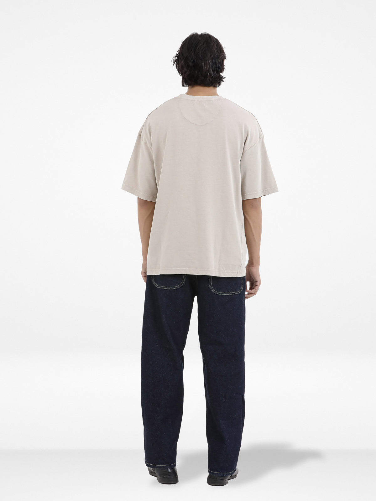 Men’s Drop Shoulder T-Shirt – Classic Solid Short Sleeve Tee, Soft Cotton Blend Comfortable Casual Wear