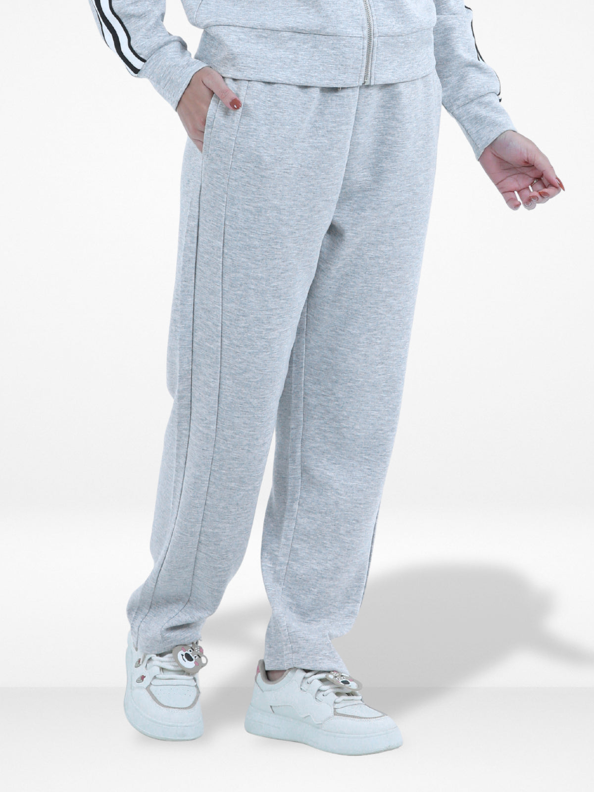 Women’s Baggy Wide Leg Sweatpants –Straight Pants ,Drawstring Waist, Two Side Pockets | Cozy Winter Lounge & Activewear