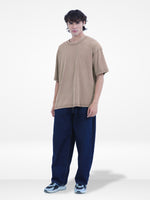 Men’s Drop Shoulder T-Shirt – Classic Solid Short Sleeve Tee, Soft Cotton Blend Comfortable Casual Wear