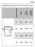 Women Graphics Logo Print Cotton T-shirt