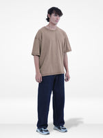 Men’s Drop Shoulder T-Shirt – Classic Solid Short Sleeve Tee, Soft Cotton Blend Comfortable Casual Wear