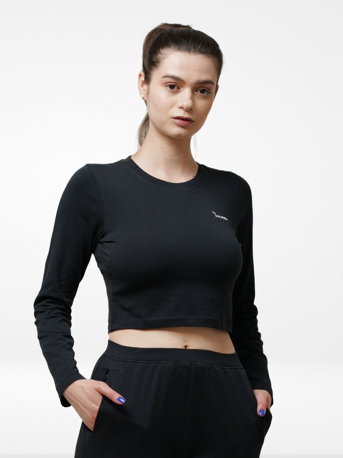 Cotton Full Sleeve Full Body Crop Tops Blouse for Women