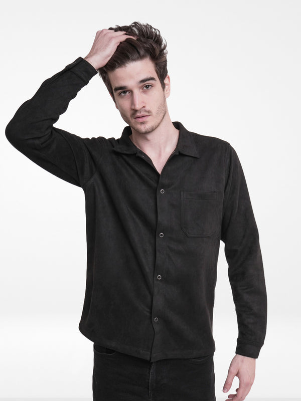 Men's Suede Shirt