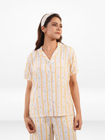 Women's All Over Printed PJ Set – 2 Piece Sleepwear Set | Soft Breathable Nightwear for Women