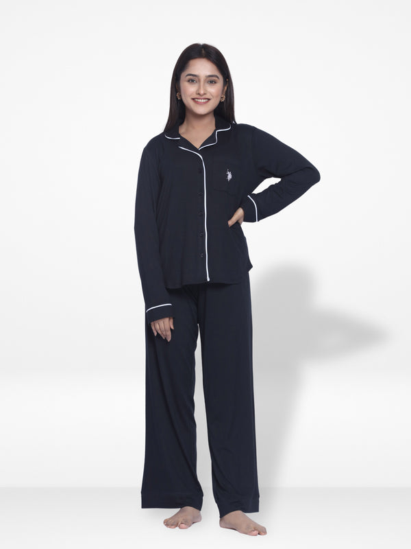 US Polo Long Sleeve Sleepwear & Pyjama Set