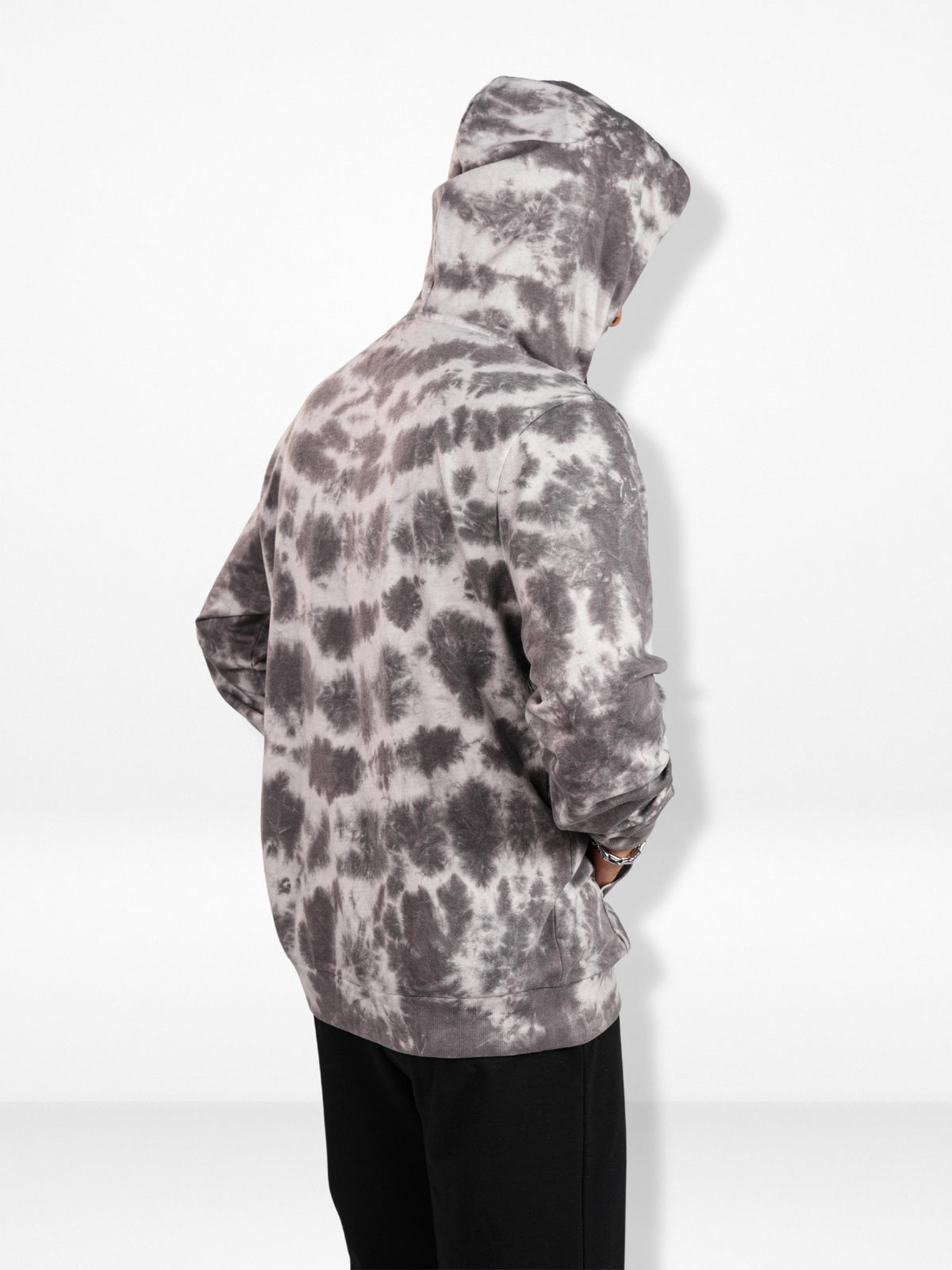 Men’s Tie-Dye Hooded– Premium Cotton Blend Pullover | Stylish Long Sleeve Hoodie, Trendy Casual Streetwear