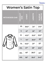 Women’s Satin Top – Soft Shiny | Fashionable Party & Everyday Wear