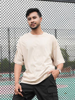 Men’s Drop Shoulder T-Shirt – Classic Solid Short Sleeve Tee, Soft Cotton Blend Comfortable Casual Wear