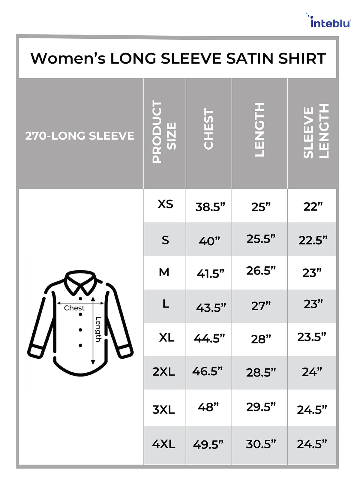 Women’s Long Sleeve Satin Shirt – Spread Collar Button-Down Top | Soft Shiny Formal & Casual Wear