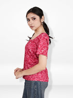 Women’s Regular Fit Crew Neck Tee Shirt – Short Sleeve All Over Print T-Shirt | Soft & Comfortable