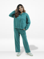 Women Button Down Hoodie – Long Sleeve Pullover Fall Winter Jacket, Casual Warm Outerwear for Everyday Wear