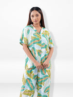 Women’s Short Sleeve Sleepwear Set – Notch Collar 2 Piece Pajama Outfit | Comfy Nightwear, Soft Summer Lounge Set for Women