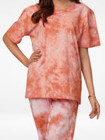 Women Tie Dye Lounge Suit.