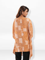 Women’s All Over Print Kaftan Tunic – Flowy Casual Top | Lightweight Summer & Resort Wea