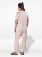 Women Printed Night Suit Set of Shirt & Pyjama, Night wear Dress