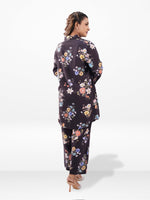 Women’s Floral Printed Co-Ord Set – Trendy 2 Piece Matching Top & Bottom Outfit
