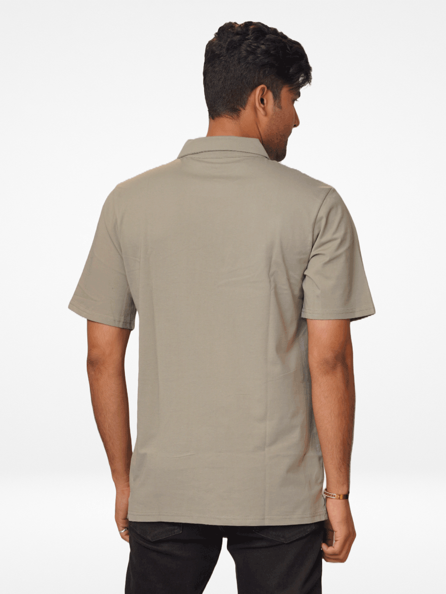 Men's Regular-Fit Mercerized Cotton Polo Shirt Green