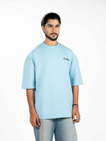 Men’s Oversized Drop Shoulder Graphic T-Shirt – Short Sleeve Crew Neck Tee | Casual Streetwear Top with Front & Back Print