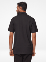 Men's Regular-Fit Mercerized Cotton Polo Shirt Black