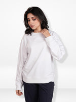 Women’s Long Sleeve Solid Sweatshirt – Casual Comfortable Pullover | Simple Everyday Style Top