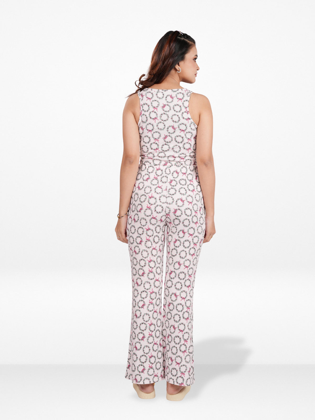 Women’s Crop Top & Palazzo Set – 2-Piece Outfit| Fashionable Party Wear for Women