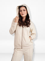 Women’s Full Zip Hoodie – Solid Color Hooded|Casual Zip-Up Hoodies for Everyday Wear