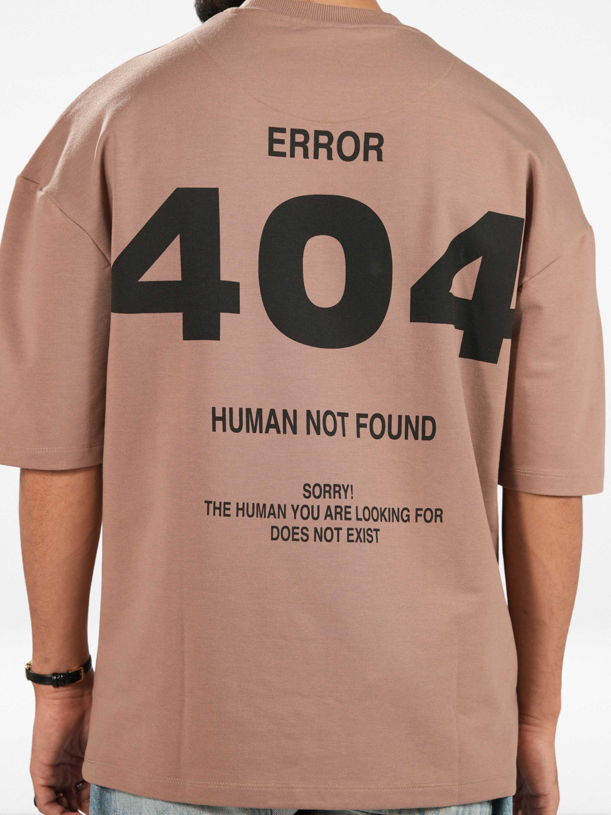 Men’s Oversized Drop Shoulder Graphic T-Shirt – Short Sleeve Crew Neck Tee | Casual Streetwear Top with Front & Back Print