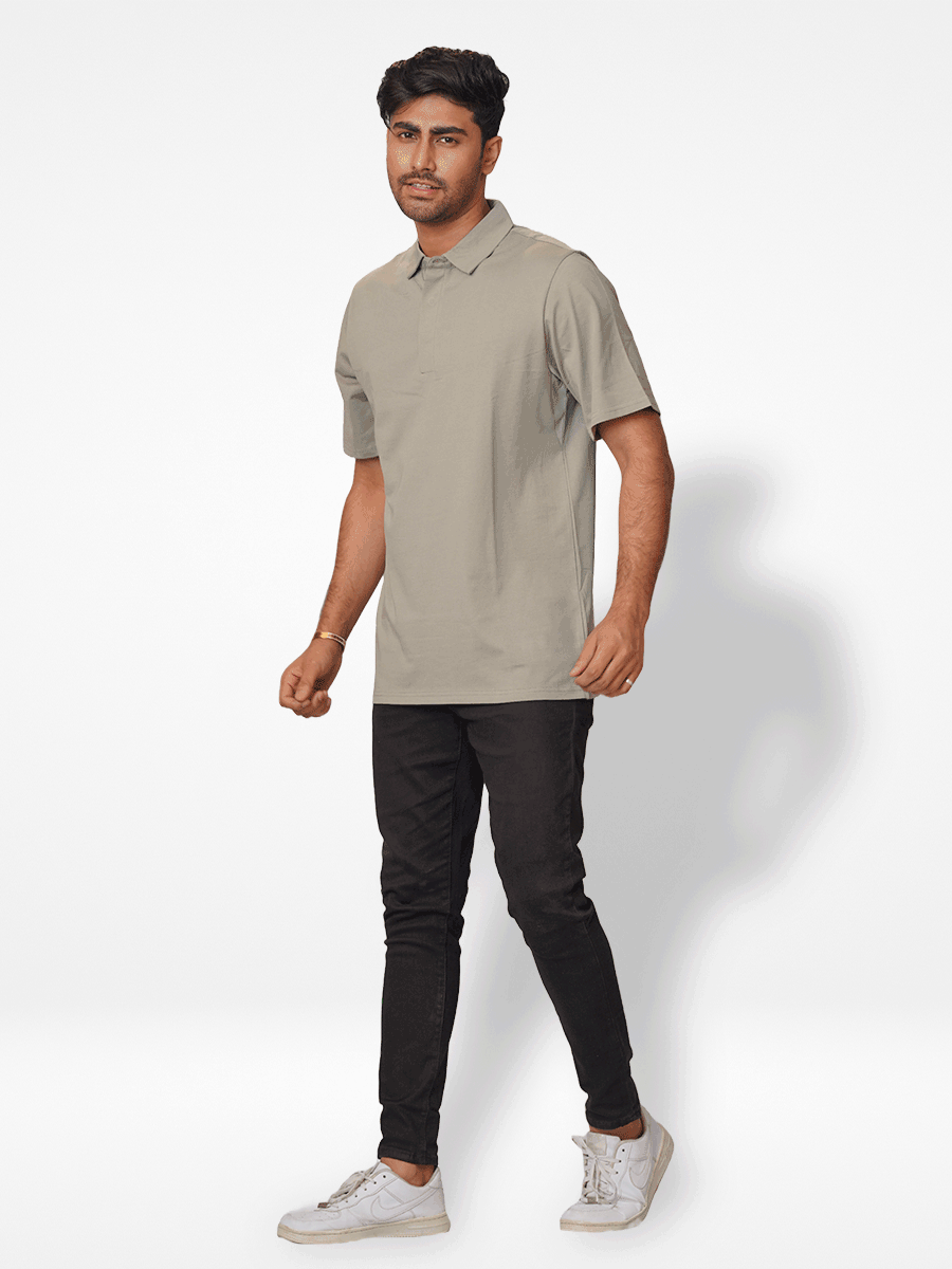 Men's Regular-Fit Mercerized Cotton Polo Shirt Green