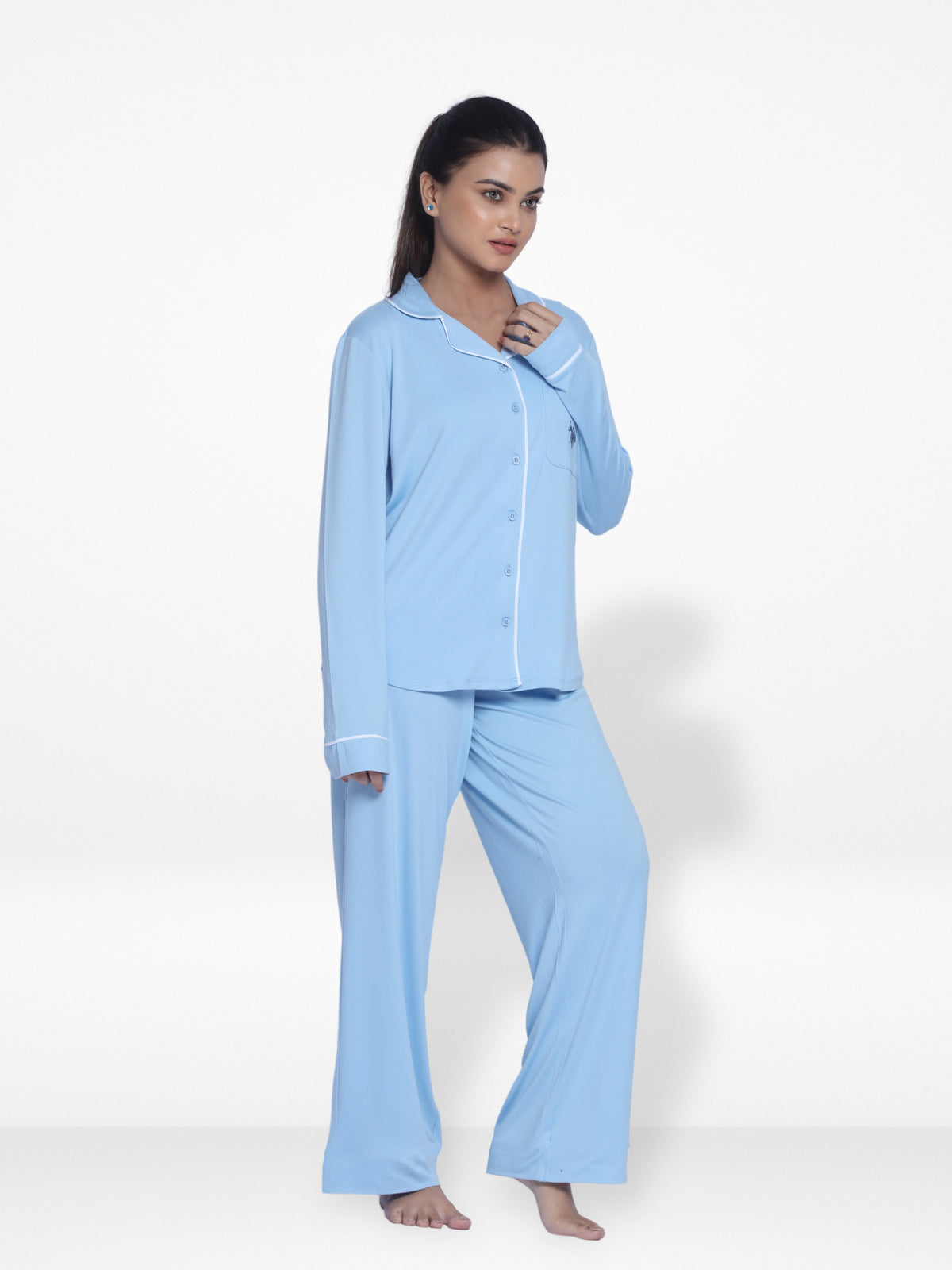 US Polo Long Sleeve Sleepwear & Pyjama Set