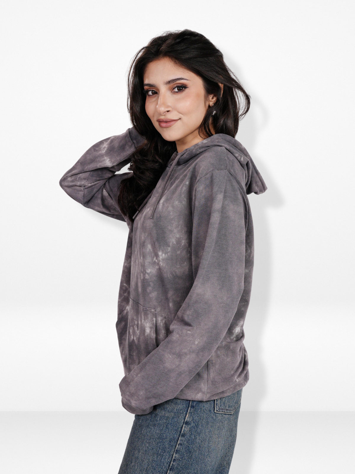 Women’s Tie-DyeLong Sleeve Hoodie – Timeless Comfort, Modern Style | Soft Cotton-Blend Pullover