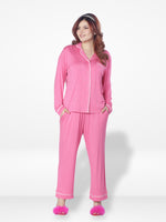 Women Printed Night Suit Set of Shirt & Pyjama, Night wear Dress | Long Sleeve