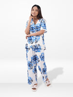 Women’s Short SleeveSleepwear Set – Notch Collar 2 Piece Pajama Outfit | Comfy Nightwear, Soft Summer Lounge Set for Women