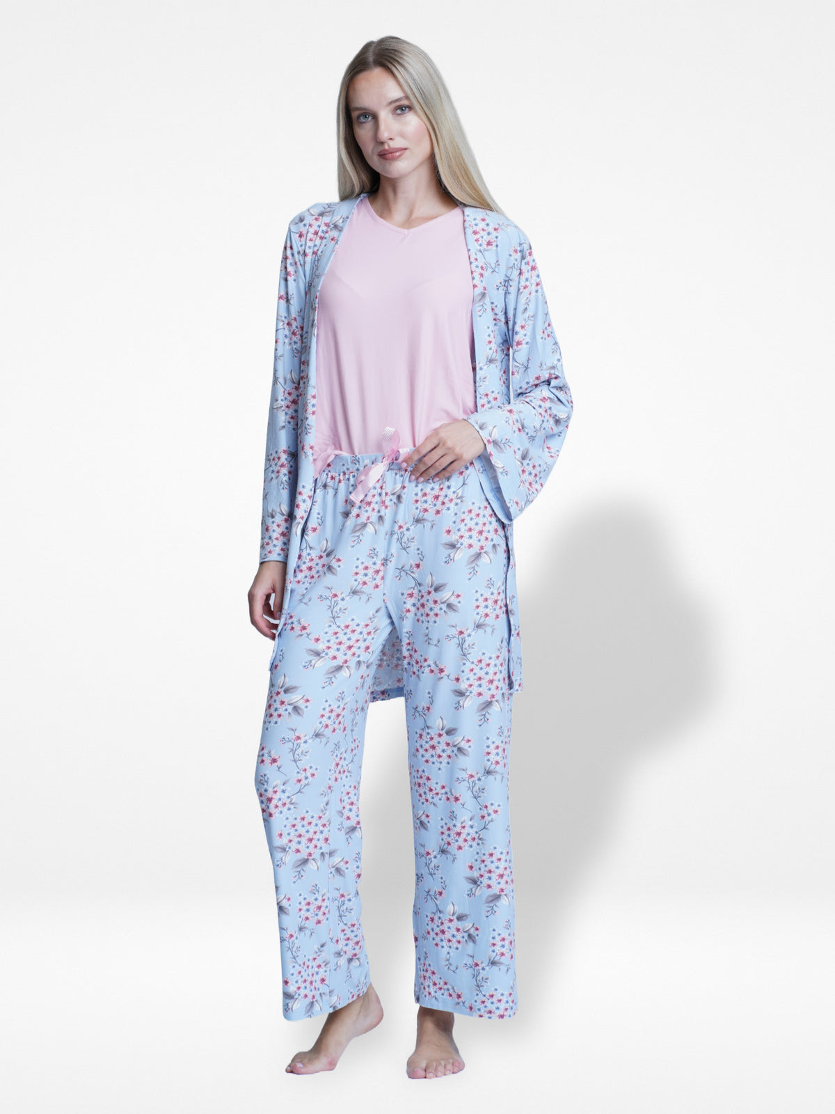 Floral Sleepwear Three pcs sets.