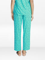 Women’s All Over Printed Lounge Pants | Soft Stretch Yummy Rib Fabric | Drawstring Waist Casual Sleepwear & Pajama Trousers - Florida