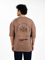 Men’s Oversized Drop Shoulder Graphic T-Shirt – Short Sleeve Crew Neck Tee | Casual Streetwear Top with Front & Back Print