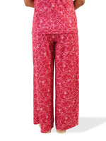 Women's Casual Pants Trendy Loose Trousers High Waist Wide Leg Cropped Palazzo with Pockets