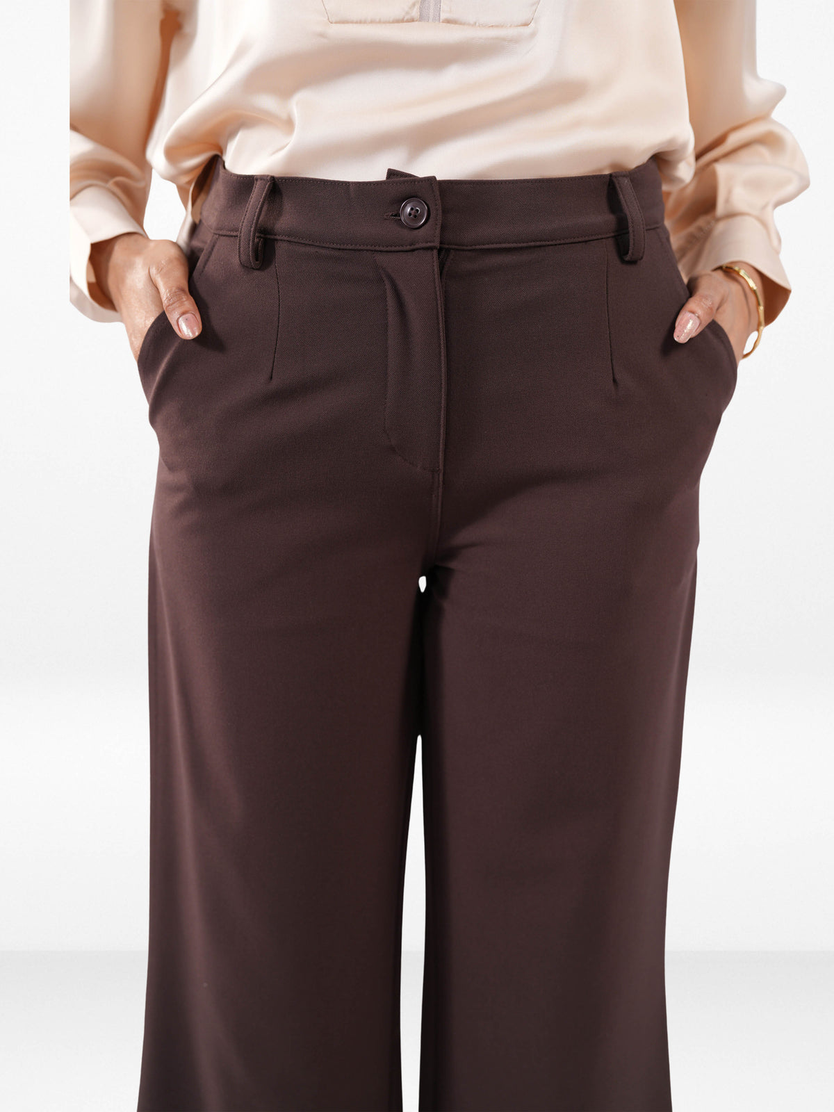 Women’s Wide Leg Pants – Lightweight Breathable Summer Trousers | Casual Relaxed Fit Bottom Wear