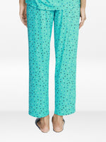Women’s All Over Printed Lounge Pants | Soft Stretch Yummy Rib Fabric | Drawstring Waist Casual Sleepwear & Pajama Trousers - Florida