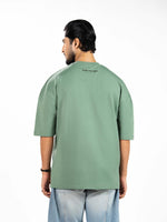 Men's Oversized Drop Shoulder Graphic T-Shirt – Front &amp; Back Printed
