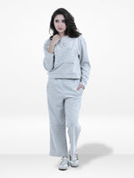 Women’s Two-Piece Sweatshirt Set – Long Sleeve Top & Jogger Pants, Comfortable & Stylish Lounge Wear