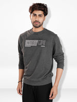 Men’s Graphic Crew Neck Sweatshirt – Soft Cotton Blend Long Sleeve Pullover | Casual Everyday Comfort Wear