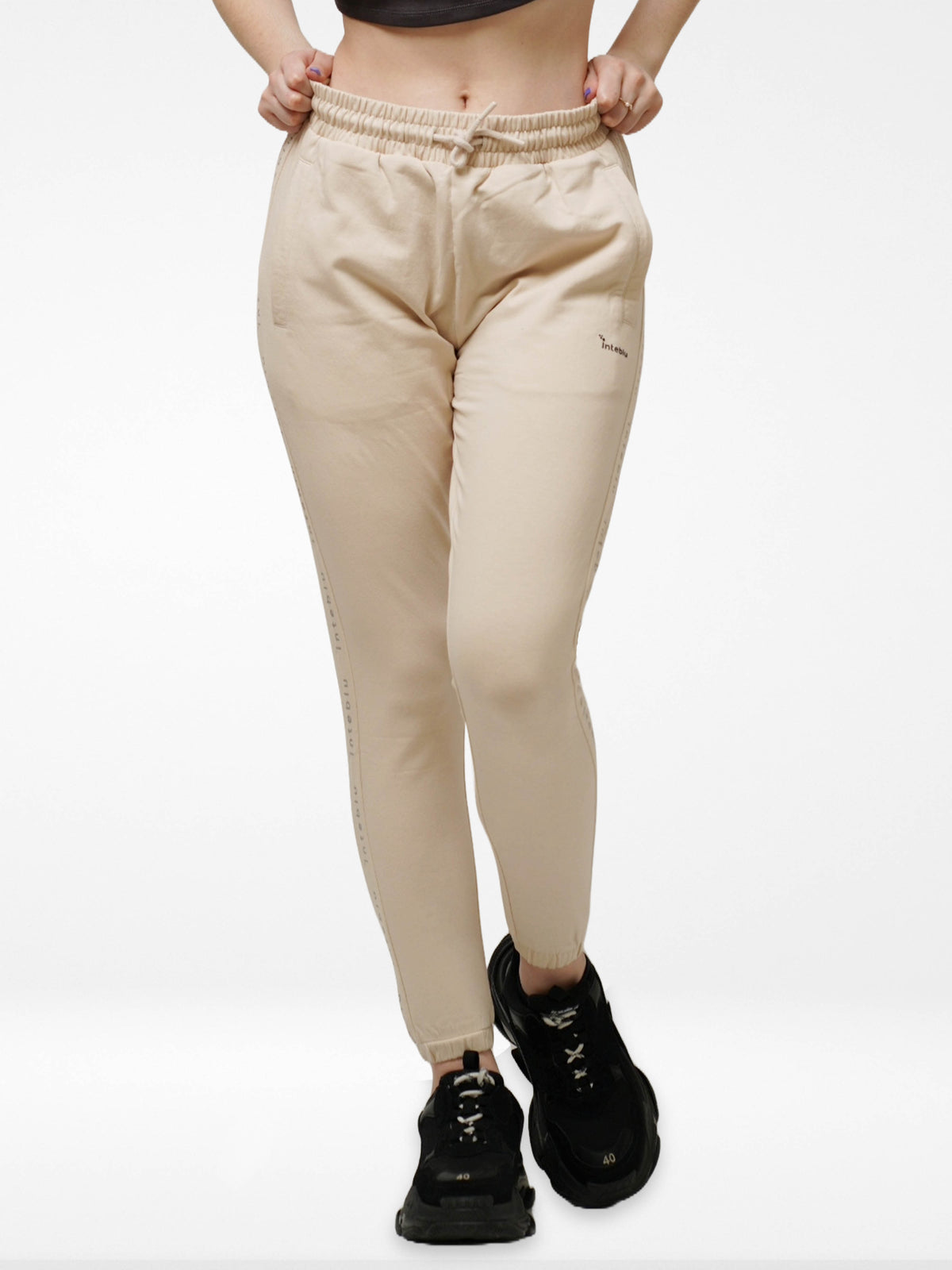 Women side printed Joggers