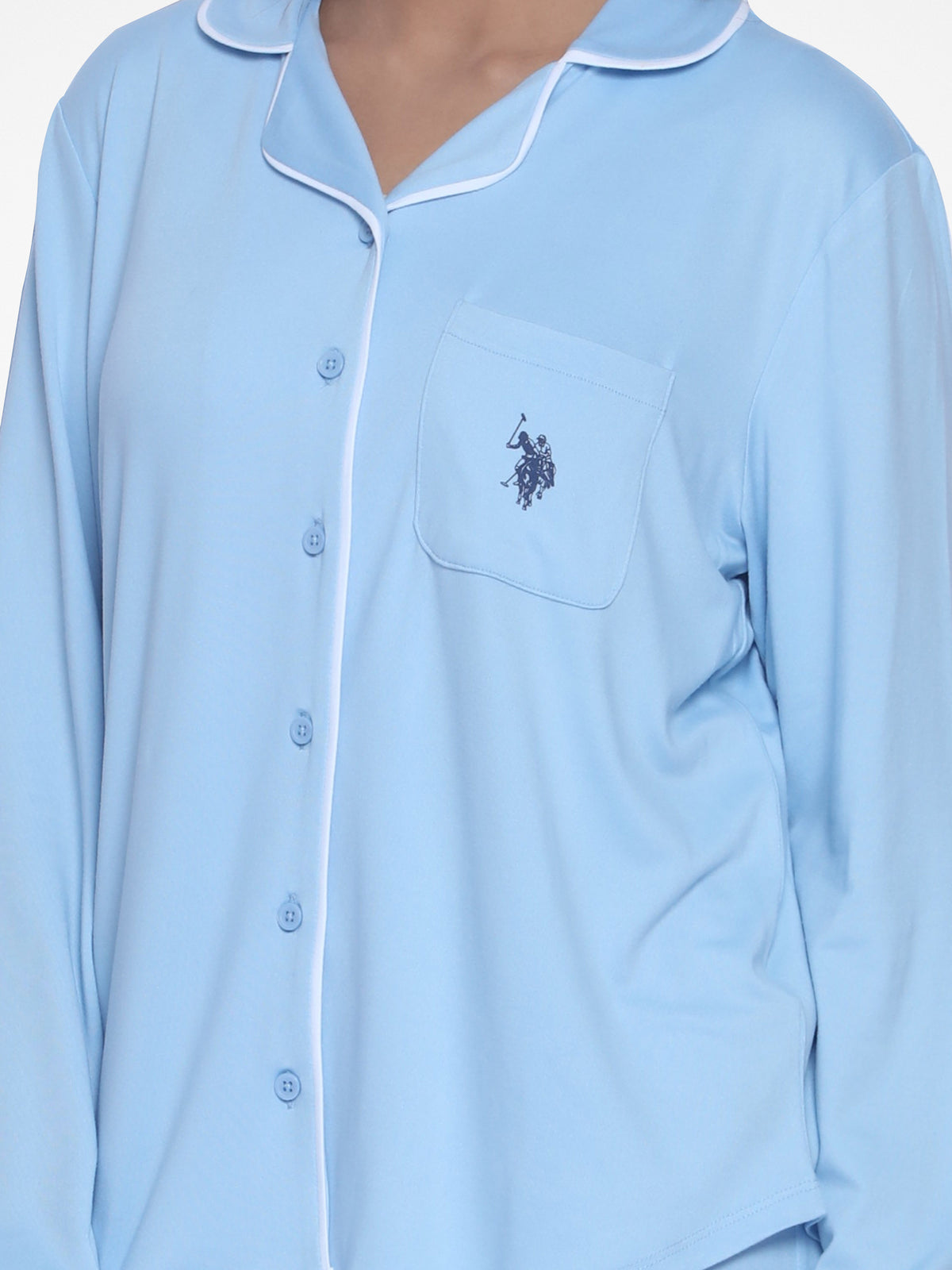 US Polo Long Sleeve Sleepwear & Pyjama Set