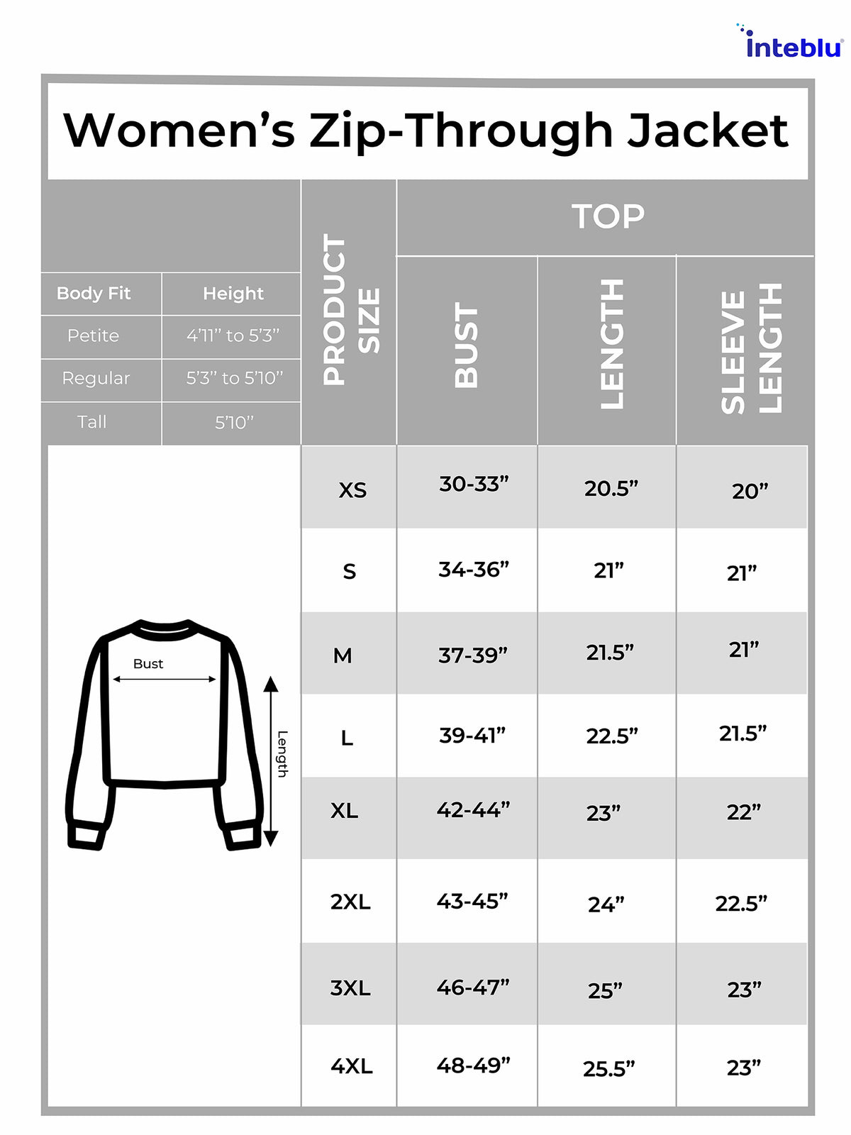Women’s Zip-Through Jacket – High Collar, Regular Fit Long Sleeve Outerwear for Effortless Style & Comfort