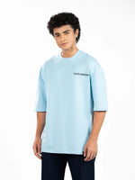 Men’s Oversized Drop Shoulder Graphic T-Shirt – Short Sleeve Crew Neck Tee | Casual Streetwear Top with Front & Back Print