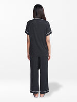 Women Printed Night Suit Set of Shirt & Pyjama, Night wear Dress