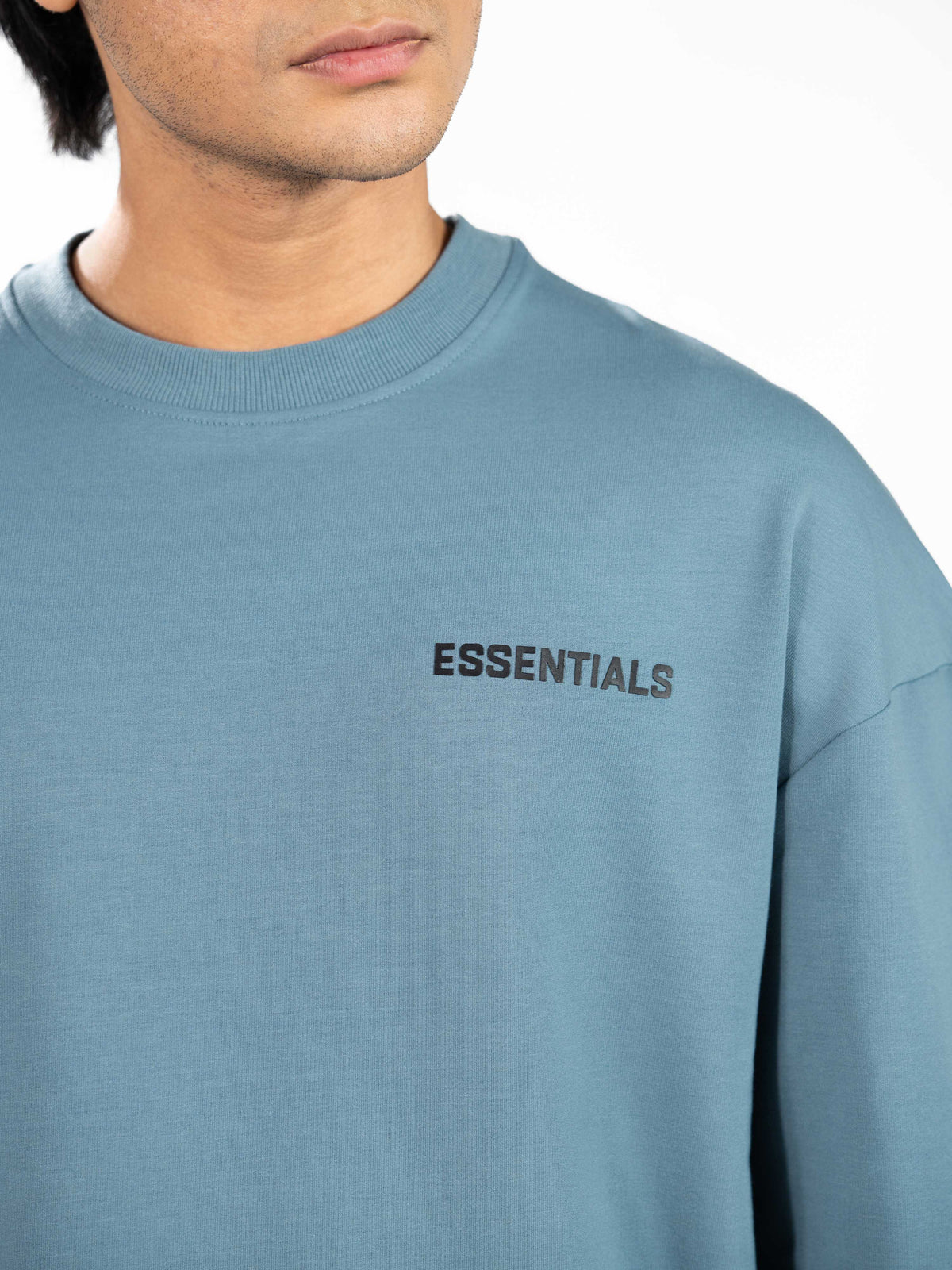 Men’s Oversized Drop Shoulder Graphic T-Shirt – Short Sleeve Crew Neck Tee | Casual Streetwear Top with Front & Back Print