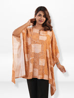 Women’s All Over Print Kaftan Tunic – Flowy Casual Top | Lightweight Summer & Resort Wea