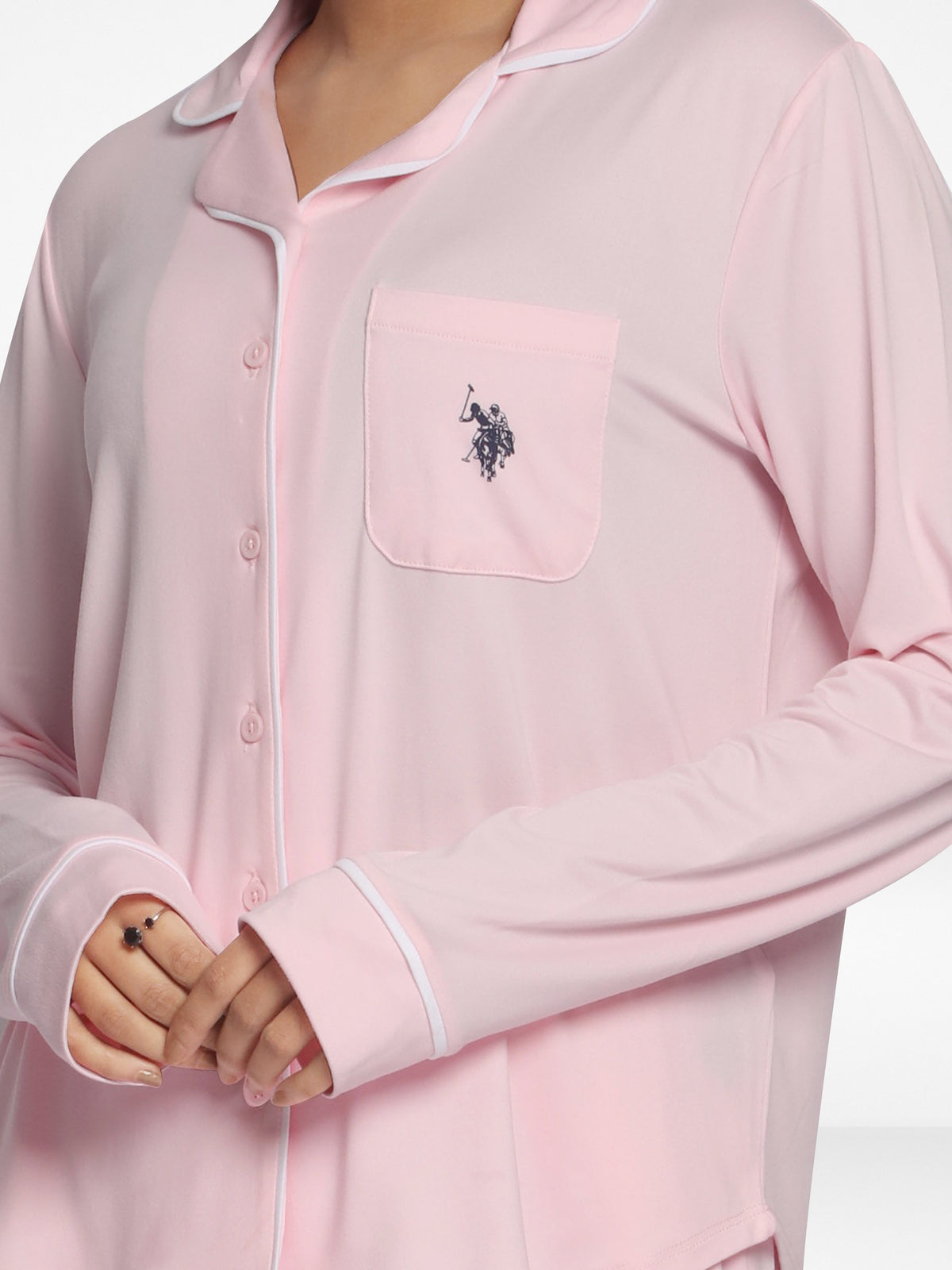 US Polo Long Sleeve Sleepwear & Pyjama Set